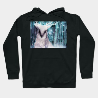 Winter stag 3 Hoodie